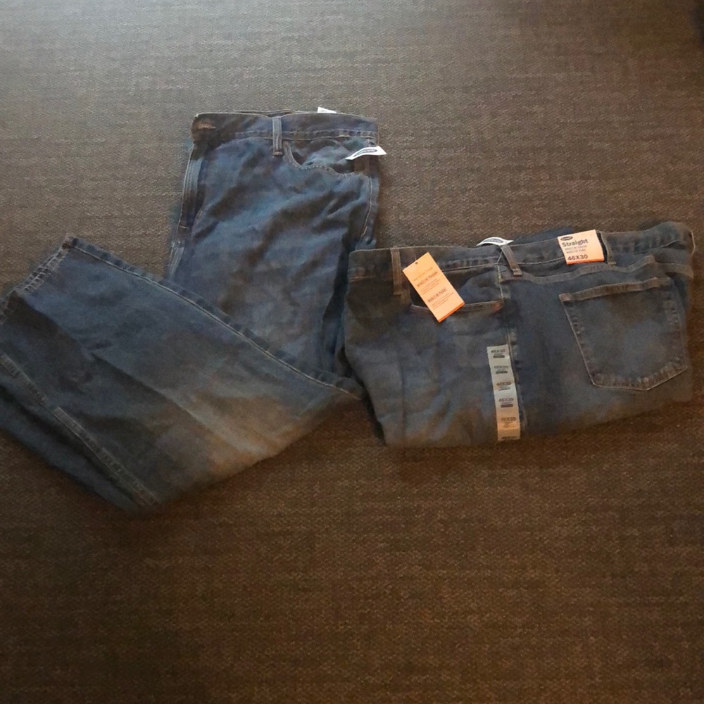 2 pairs old navy jeans